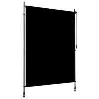 VidaXL Rolgordijn voor buiten 150x270 cm antraciet - thumbnail
