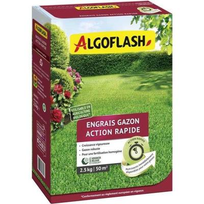 Gazonmeststof - ALGOFLASH - Snelwerkend - 2,5 kg