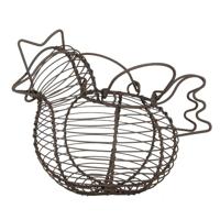 Clayre & Eef Eiermand kip 23x14x17cm - thumbnail