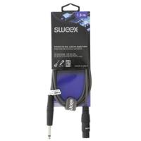 Sweex SWOP15120E15 audio kabel 1,5 m XLR (3-pin) 6.35mm Zwart - thumbnail