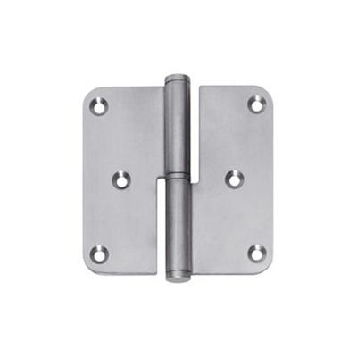 Intersteel Paumelle RVS links 89 x 89 x 2,5mm knoop 12mm