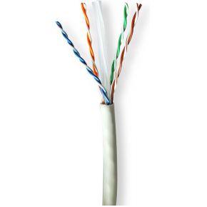Netwerk Kabel Rol | CAT6a | Solid | U/UTP | Koper | 305.0 m | Binnenshuis | Rond | LSZH | Grijs | Trekdoos Netwerk Kabel Rol | CAT6a | Solid | U/UTP | Koper | 305.0 m | Binnenshuis | Rond | LSZH | Grijs | Trekdoos