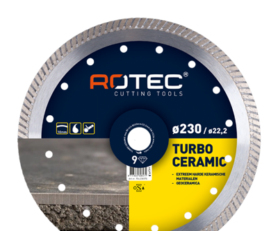 Rotec 704.2303TS TURBO CERAMIC', ø230x22,2mm - 704.2303TS