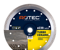 Rotec 704.2303TS TURBO CERAMIC', ø230x22,2mm - 704.2303TS - thumbnail