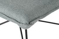 Leunstoel Home ESPRIT Zwart Groen Metaal 66 x 78 x 75 cm - thumbnail