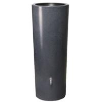 Garantia regenton met bloembak 350 liter lava - thumbnail