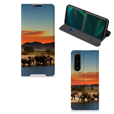 Sony Xperia 5 III | Hoesje maken | Olifanten