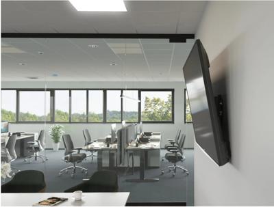 Hama TV Muurbeugel Vast Antidiefstal 37-90 Inch Zwart