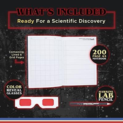 Stranger Things: Hawkins Lab Notebook And Pencil Set Stranger Things: Hawkins Lab Notebook And Pencil Set