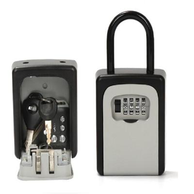 Safty sleutel Lock box combinatie draagbare aluminium legering sleutel safe box beveiligingssleutel houder beveiligde doos