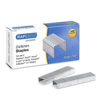 Nieten Rapesco 24 6mm 5000 stuks zilver - thumbnail
