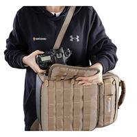Vanguard VEO Range T37M 11 liter tactische stijl rugzak voor spiegelloze camera - beige - thumbnail
