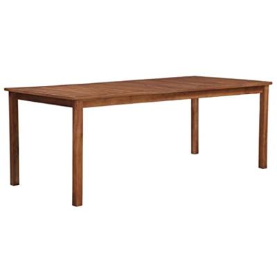 VidaXL Tuintafel 200x100x74 cm massief acaciahout VidaXL Tuintafel 200x100x74 cm massief acaciahout