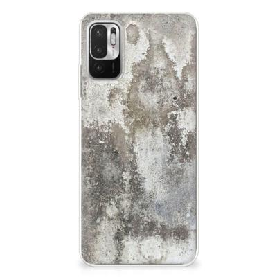 Xiaomi Redmi Note 10/10T 5G | Poco M3 Pro | TPU | Siliconen hoesje | Beton Print Xiaomi Redmi Note 10/10T 5G | Poco M3 Pro | TPU | Siliconen hoesje | Beton Print