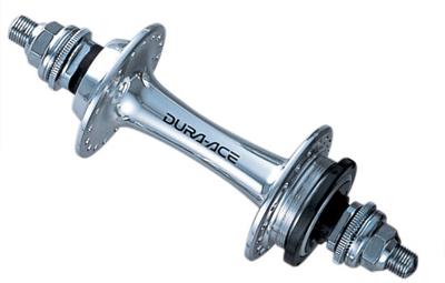 Shimano Dura-Ace Track HB-7710 Achternaaf 164 mm dubbele draad - Zilver