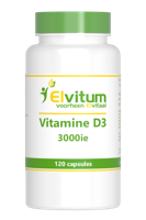Elvitum Vitamine D3 3000 IE Capsules - thumbnail