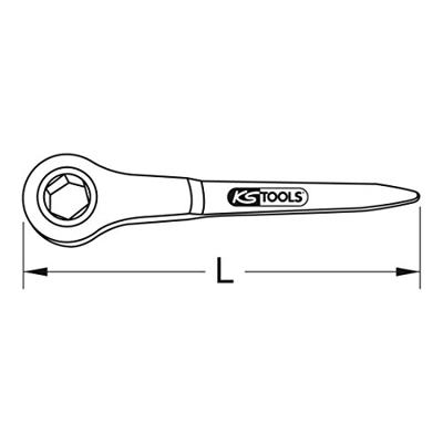 KS Tools 963.1113 9631113 Bouwratel