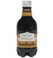 Purasana Kombucha gember vegan bio 330 Milliliter - thumbnail
