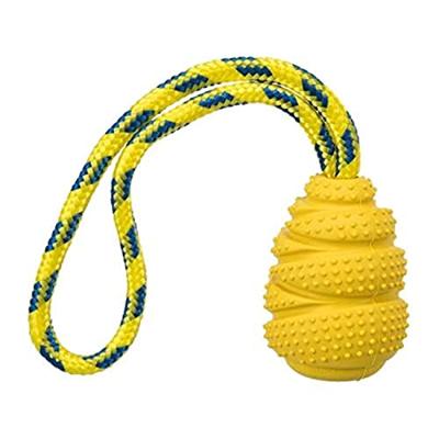 TRIXIE NATUURRUBBER JUMPER AAN KOORD DRIJVEND ASSORTI 25X7 CM 3 ST