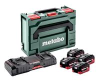 Metabo Basis-set 4 x LiHD 5.5 Ah + ASC 145 Duolader + Metaloc - 685180000 - thumbnail