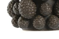 Vaas Home ESPRIT Bruin Keramiek ananas 25 x 25 x 31 cm - thumbnail