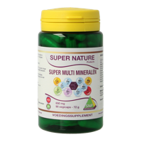 SNP Super multi mineralen 650mg puur 90 Vegetarische capsules - thumbnail