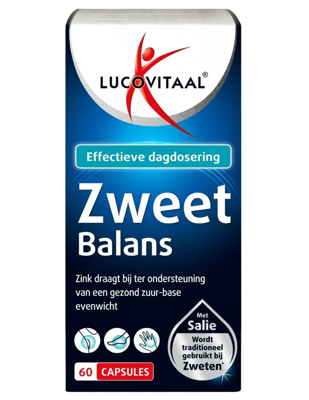 Lucovitaal Zweet Balans Capsules Lucovitaal Zweet Balans Capsules