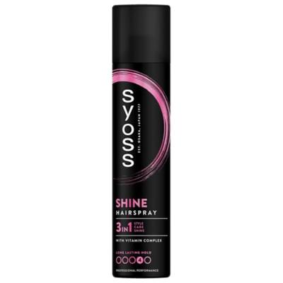 Syoss 3in1 Shine Haarspray Hold 4 Syoss 3in1 Shine Haarspray Hold 4