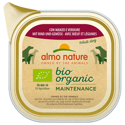 Almo Nature Dailymenu Bio Dog kip & groenten 100g