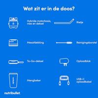 Mixer Nutribullet NBP016B Zwart - thumbnail