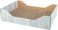 Trixie krabmand karton catnip turquoise - thumbnail
