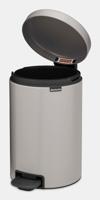 Brabantia Pedaalemmer NewIcon 12 liter Soft Grey - thumbnail