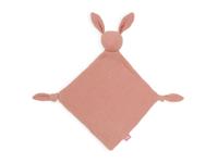 Jollein speendoekje bunny ears 40 cm rosewood - thumbnail