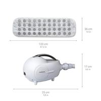 Medisana MBH V2 Bubbelbadmat 450 W Wit - thumbnail