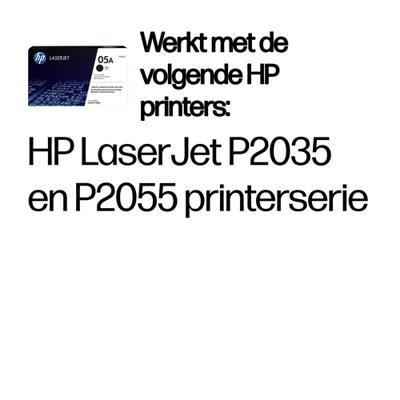 Originele Toner HP CE505A Zwart - thumbnail