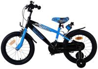 Volare sportivo kinderfiets - jongens - 16 inch - blauw zwart - twee handremmen - thumbnail