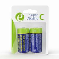 Alkaline C-cell batterij, 2 stuks - thumbnail