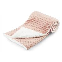 Soft Touch deken Deluxe Bubble Mink 70 x 100 cm fleece - thumbnail