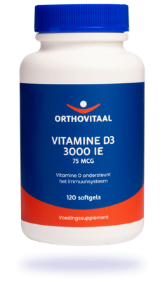 Vitamine D3 3000IE 120 Softgels