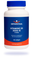 Vitamine D3 3000IE 120 Softgels - thumbnail
