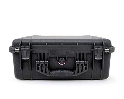 Peli 1550 Stootbestendige Koffer Voor Elektronica, Optisch Apparatuur, Camera'S E.A. Kwetsbaar Apparatuur, Ip67 Water- En Stofdicht, Capaciteit: 33L, Gemaakt In Duitsland, Zonder Schuim, Kleur: Zwart