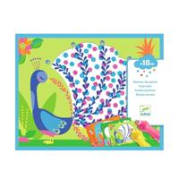 Tekenset - Kleine Stippen - DJECO groen - thumbnail