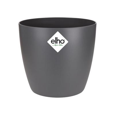 Elho pot brussels rond d10.5cm antraciet