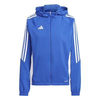 adidas Tiro 24 Windbreaker Dames Blauw Wit