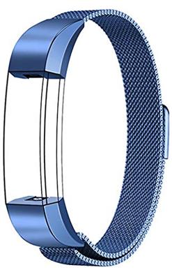 FitBit Alta HR Milanese bandje - Maat: Large - Blauw FitBit Alta HR Milanese bandje - Maat: Large - Blauw