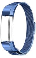 FitBit Alta HR Milanese bandje - Maat: Small - Blauw - thumbnail