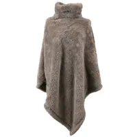 Unique Living poncho dara 80x75cm taupe - thumbnail