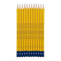 Grafietpotlood bruynzeel burotek 2h set 12 stuks - thumbnail