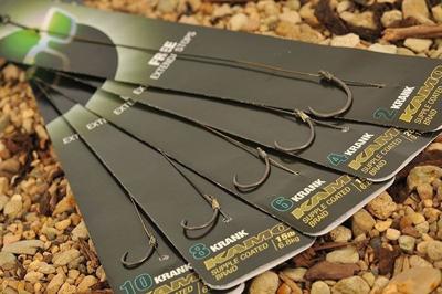 Korda Krank ready rig barbed size 4