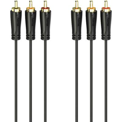 Hama Audio-/videokabel verguld 1,5m Hama Audio-/videokabel verguld 1,5m
